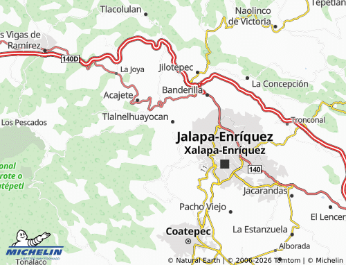 Mapa MICHELIN Otilpan - ViaMichelin
