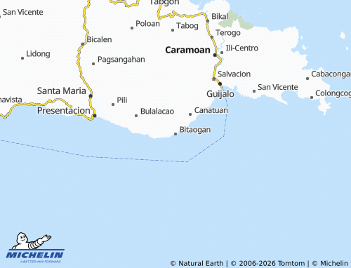 MICHELIN Bitaogan map - ViaMichelin