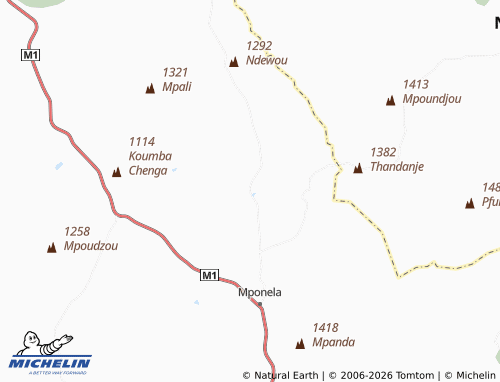 Kaart MICHELIN Chimungu - ViaMichelin