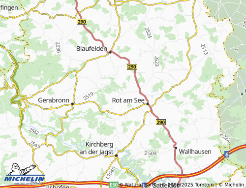 Mapa MICHELIN Bemberg - ViaMichelin