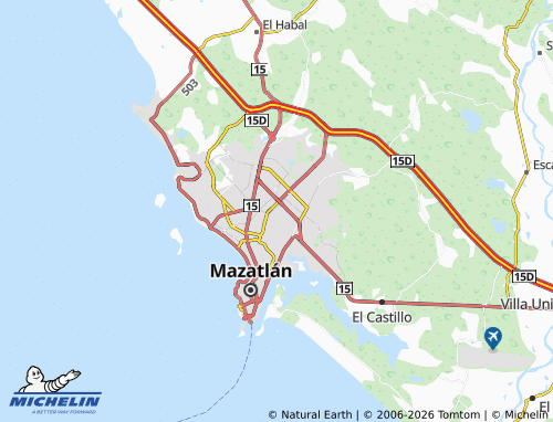 Mapa MICHELIN Salvador Allende - ViaMichelin