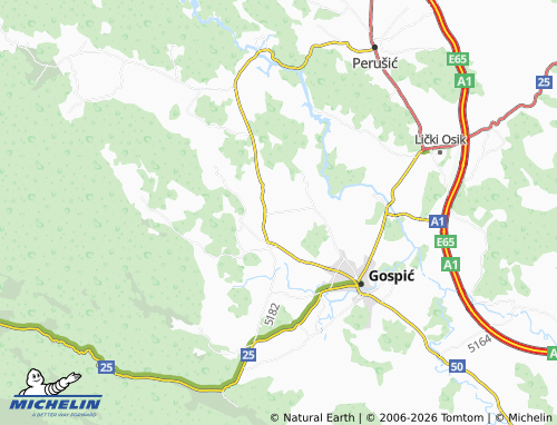Mapa MICHELIN Bačinac - ViaMichelin