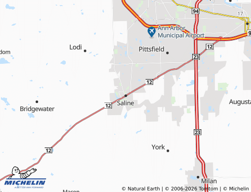 Mappa MICHELIN Saline - ViaMichelin