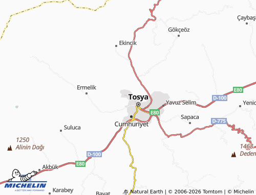 MICHELIN Hocaimat map - ViaMichelin