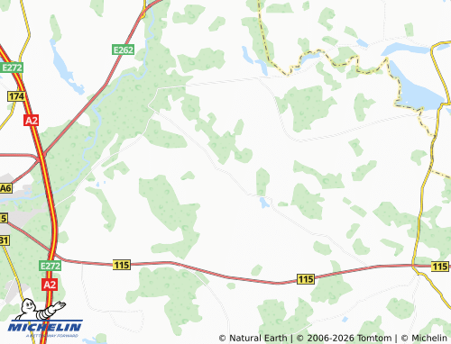 Mappa MICHELIN Slabada prie Vepriai - ViaMichelin