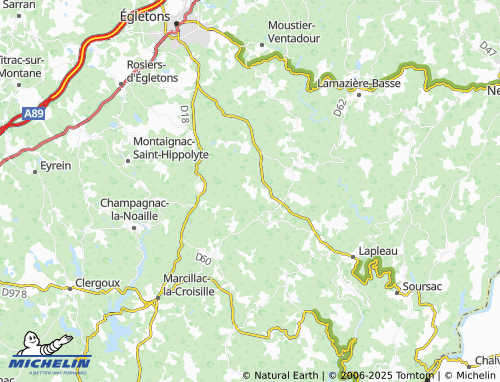 Carte MICHELIN Chastre - ViaMichelin