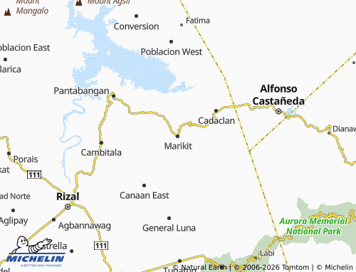 MICHELIN Marikit map - ViaMichelin