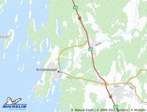 MICHELIN Lerviken map - ViaMichelin