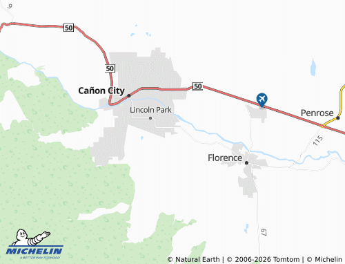Mapa MICHELIN Brookside - ViaMichelin