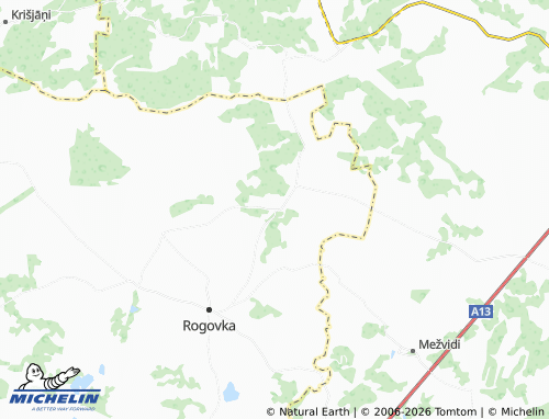 Mapa MICHELIN Dekteri - ViaMichelin