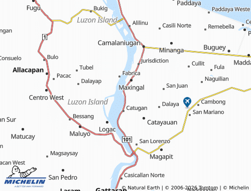 Mappa MICHELIN Bagumbayan - ViaMichelin