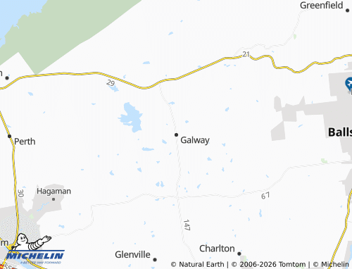 Mapa MICHELIN Galway - ViaMichelin