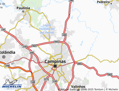 Carte MICHELIN Mansões Santo Antônio - ViaMichelin