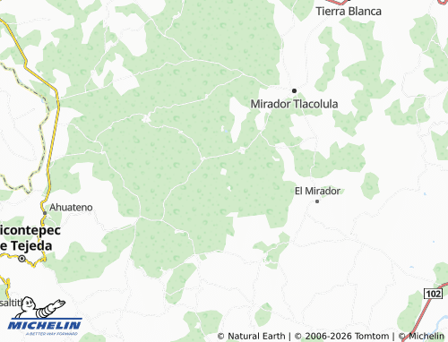 Mapa MICHELIN Las Placetas - ViaMichelin