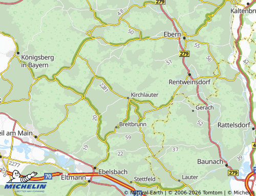 Mapa MICHELIN Kirchlauter - ViaMichelin