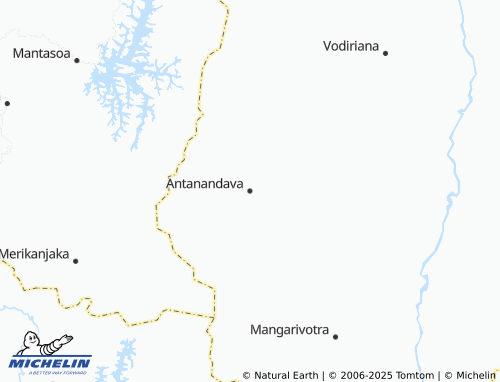 Carte MICHELIN Antanandava - ViaMichelin