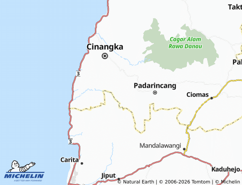 Mappa MICHELIN Bantarwangi - ViaMichelin