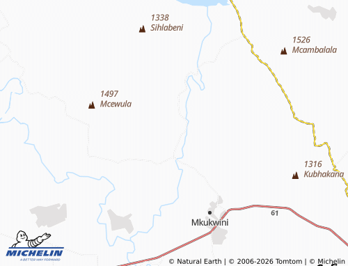 MICHELIN-Landkarte eSingeni B - ViaMichelin