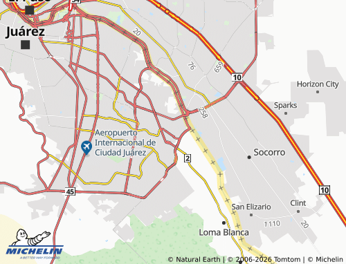 Mapa MICHELIN Bosques de Waterfill - ViaMichelin