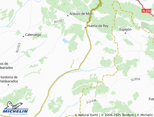 MICHELIN-Landkarte Peñalba de Castro - ViaMichelin