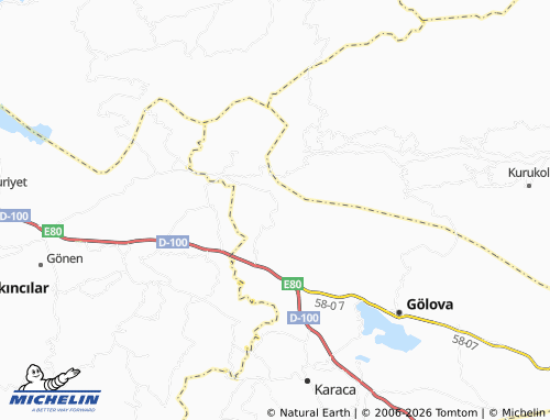 Mappa MICHELIN Gözlüce - ViaMichelin
