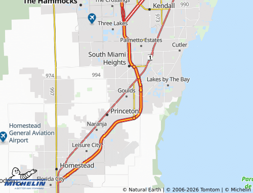 Mapa MICHELIN Goulds - ViaMichelin