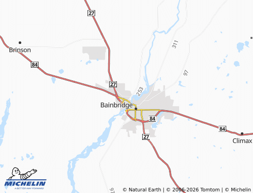 Carte MICHELIN West Bainbridge - ViaMichelin