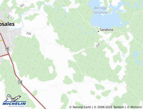 Mappa MICHELIN Alcoyonqui - ViaMichelin