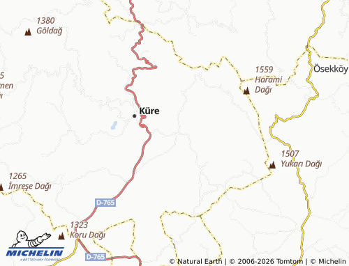 Mappa MICHELIN İkizçiler - ViaMichelin