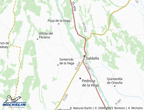 MICHELIN Villaluenga de la Vega map - ViaMichelin