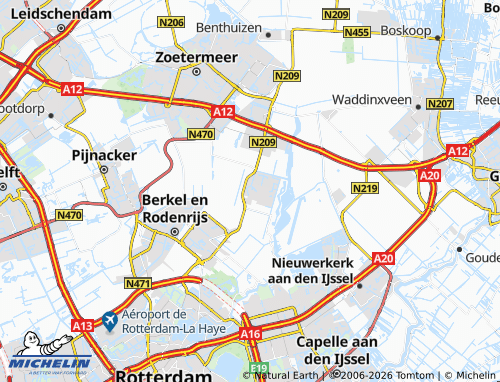 Carte MICHELIN Bleiswijk - ViaMichelin