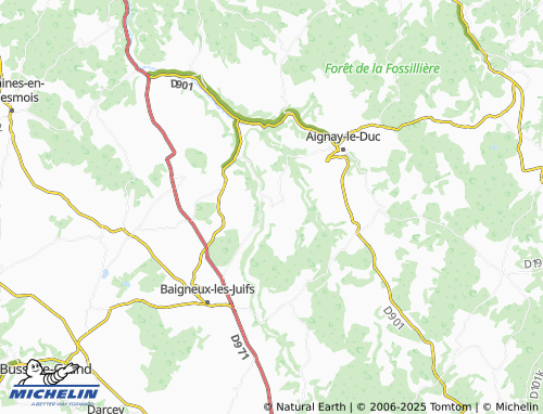 MICHELIN Gronet map - ViaMichelin