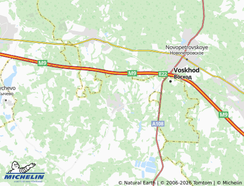 Carte MICHELIN Uspenskoye - ViaMichelin