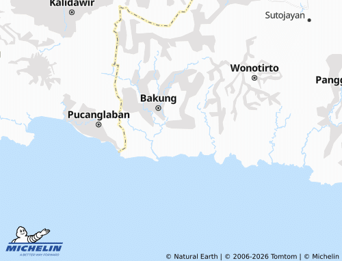 MICHELIN Sidomulyo map - ViaMichelin