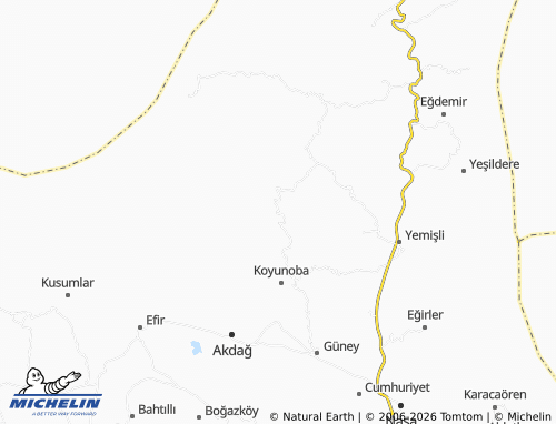 MICHELIN Kayalıdere map - ViaMichelin