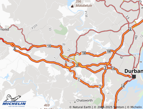MICHELIN Pineside map - ViaMichelin