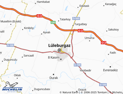 Carte MICHELIN Yıldırım - ViaMichelin