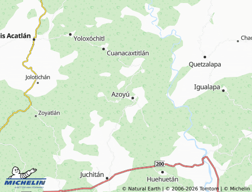 Mapa MICHELIN Tixnapi - ViaMichelin