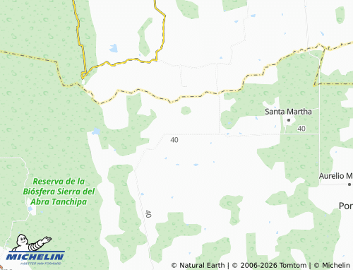 Mappa MICHELIN Nuevo Tampacán - ViaMichelin