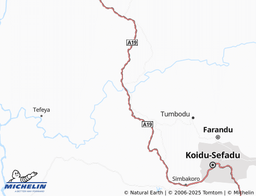 MICHELIN-Landkarte Seidu - ViaMichelin