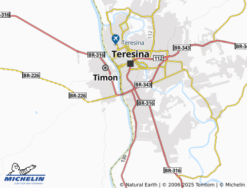 MICHELIN Santa Luzia map - ViaMichelin