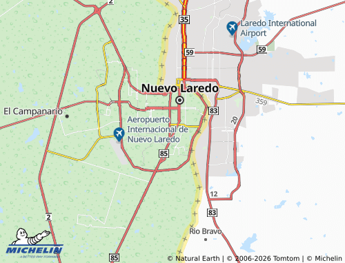 MICHELIN-Landkarte México - ViaMichelin