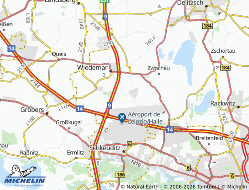 Mappa MICHELIN Glesien - ViaMichelin
