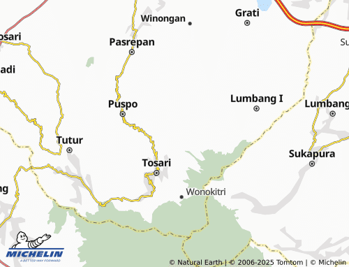 Carte MICHELIN Keduwung - ViaMichelin