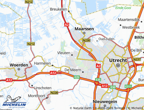 Carte MICHELIN Vleuten - ViaMichelin