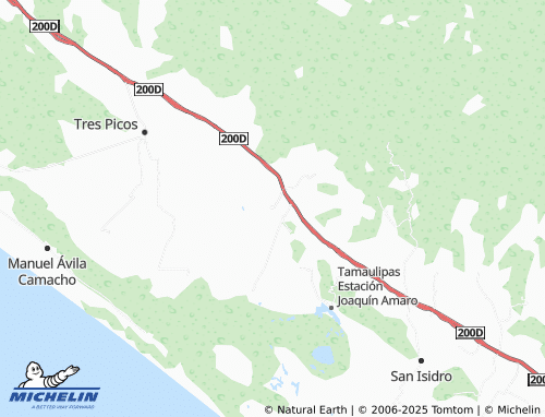 MICHELIN Ricardo Flores Magón map - ViaMichelin