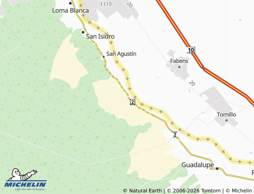 Mappa MICHELIN Tres Jacales - ViaMichelin