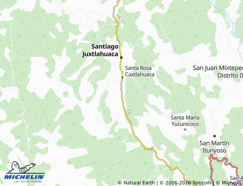 MICHELIN-Landkarte La Reforma Juquila - ViaMichelin