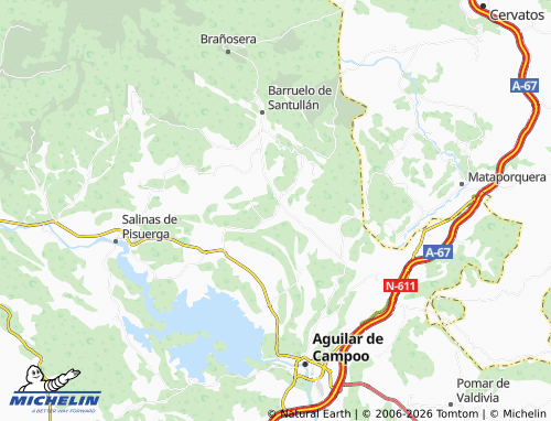 MICHELIN Cillamayor map - ViaMichelin