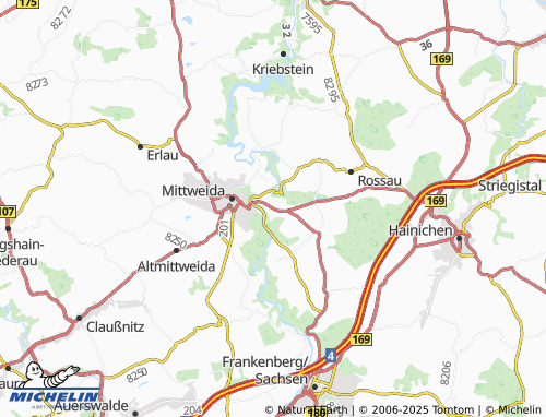MICHELIN Hain map - ViaMichelin
